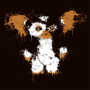 dessin t-shirt Gizmo le gentil gremlins geek original