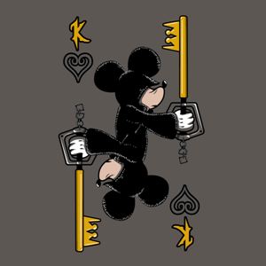dessin t-shirt Mickey Kingdom Heart geek original