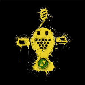 dessin t-shirt Jet Set Radio Future geek original