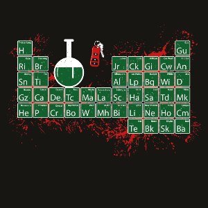 dessin t-shirt La fin de Breaking Bad geek original