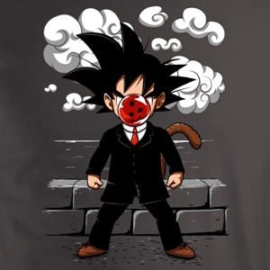 dessin t-shirt Magritte & Sangoku geek original