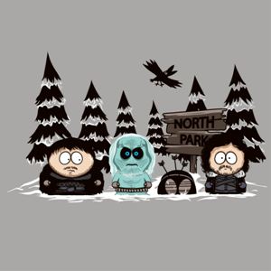 dessin t-shirt North Park geek original