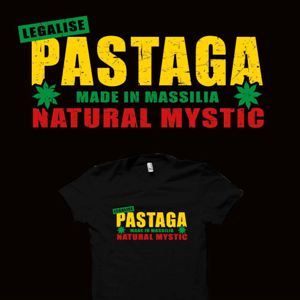 dessin t-shirt Légalise le Pastaga geek original