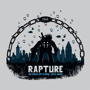 dessin t-shirt Bioshock geek original