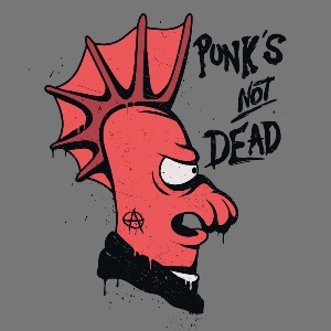 dessin t-shirt Punk Futurama geek original