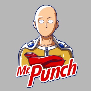 dessin t-shirt One punch man geek original