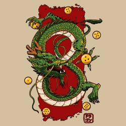 t-shirt Shenron