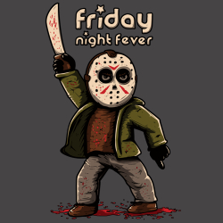 t-shirt Jason – La fièvre du vendredi soir