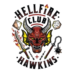 t-shirt Hellfire Club fanart