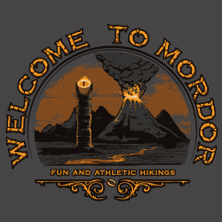 t-shirt Bienvenue au Mordor