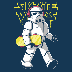 t-shirt Stormtrooper – Skate Wars