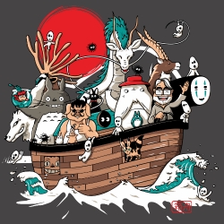 t-shirt L’arche de Miyazaki