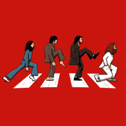 t-shirt Beatles et Monty Python