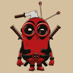 t-shirt Deadpool Minion