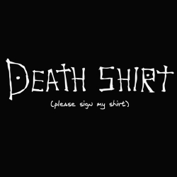 t-shirt Death Note – Death Shirt