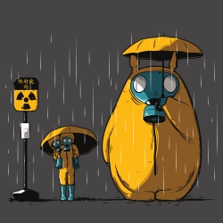 t-shirt Totoro Fukushima