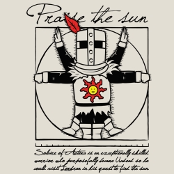 t-shirt Praise the sun