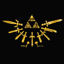 t-shirt Triforce