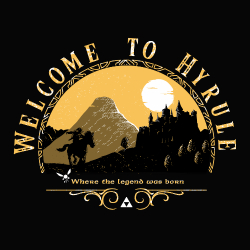 t-shirt Welcome to Hyrule